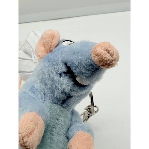 Disney Parks Epcot Chef Remys Ratatouille Adventure Plush Mouse Rat 5" Keychain - Picture 6 of 12